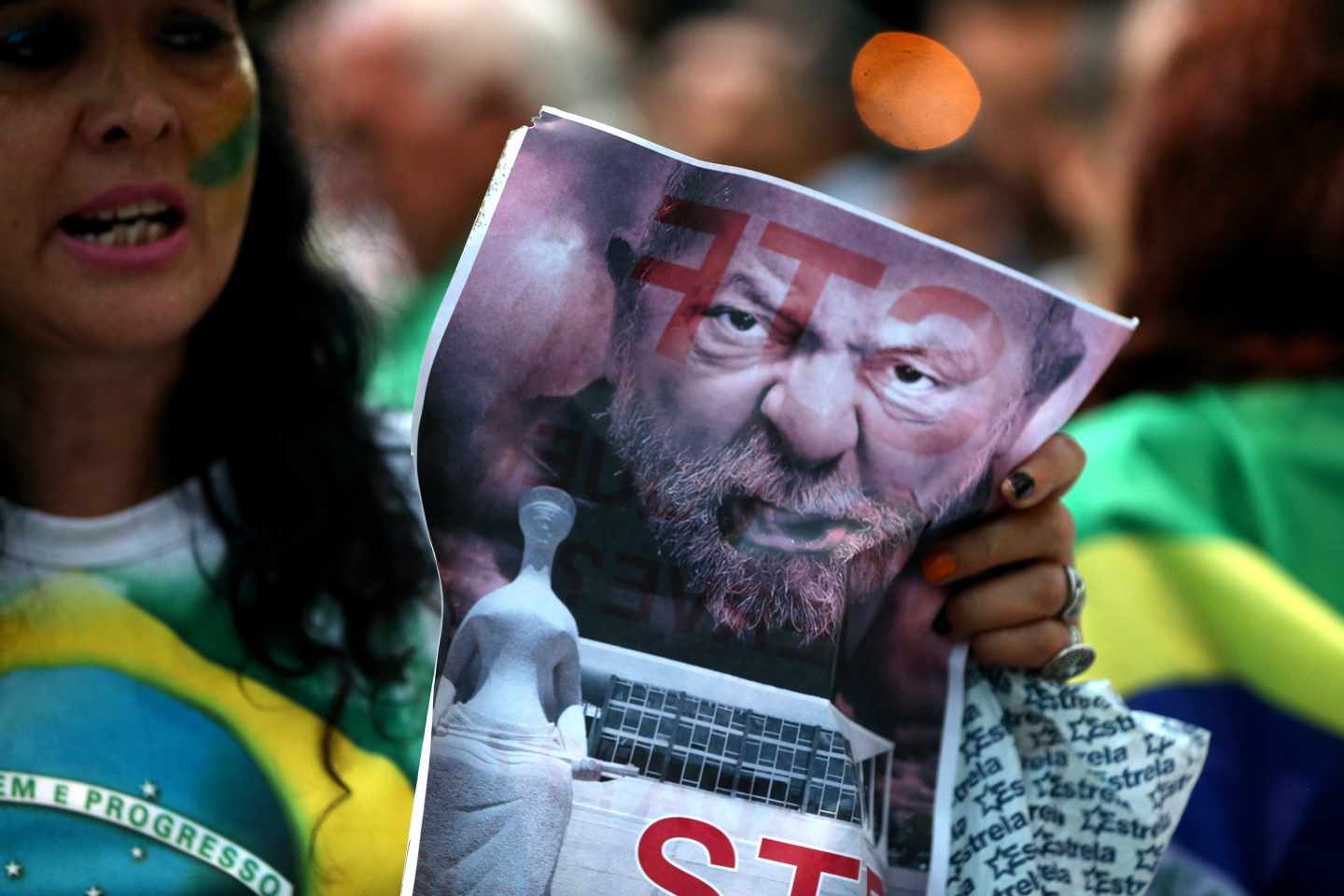 Miles de brasileños, contra el habeas corpus de Lula da Silva.