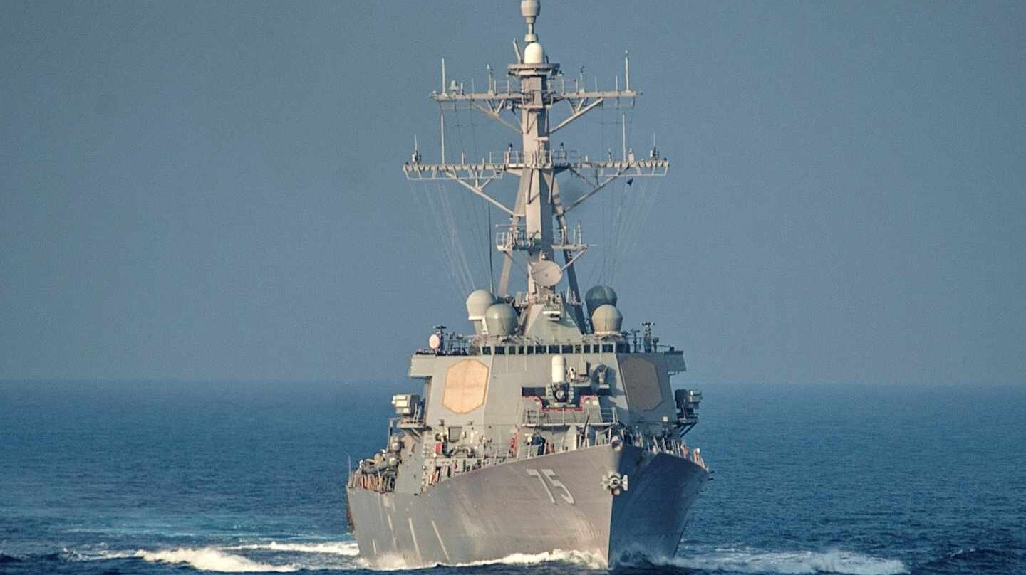 El destructor USS Donald Cook es el mayor activo de EEUU en las aguas del Mediterráneo oriental