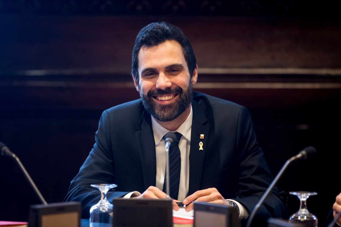 Roger Torrent, presidente del Parlament.