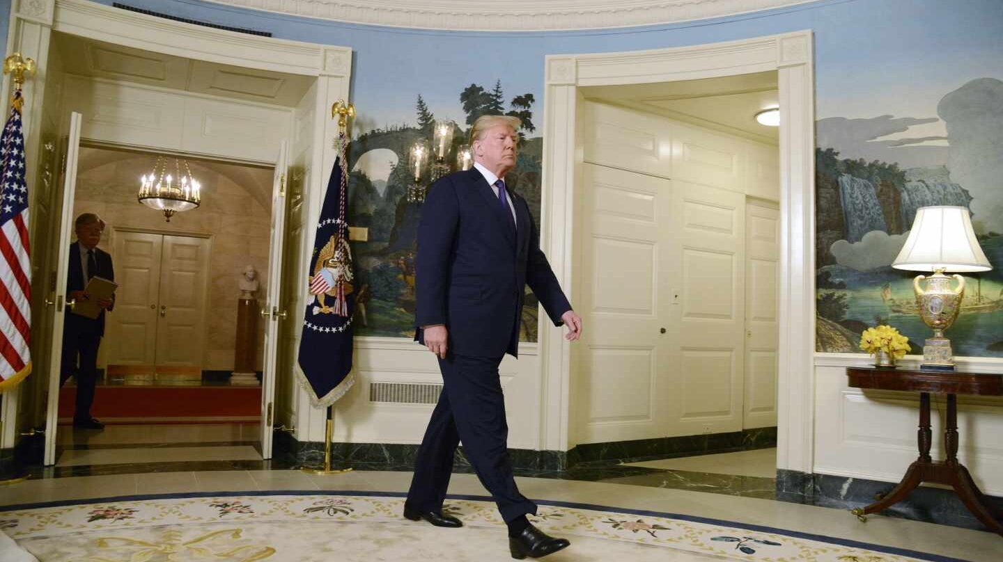 Donald Trump, en la Casa Blanca.
