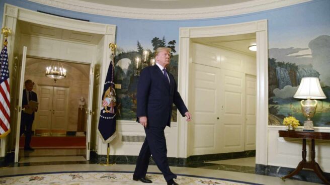 Donald Trump, en la Casa Blanca.