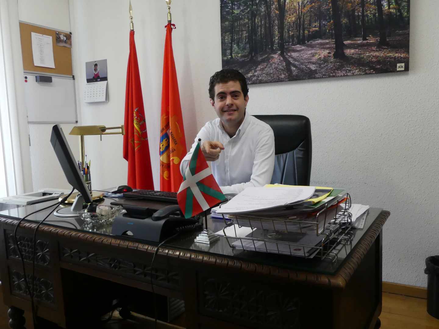 Javier Ollo, alcalde de Alsasua: "Ciudadanos nos utiliza para su confrontación política"
