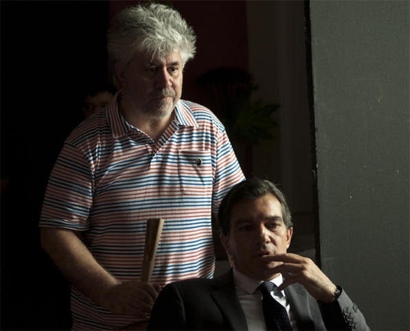 Pedro Almodóvar y Antonio Banderas.