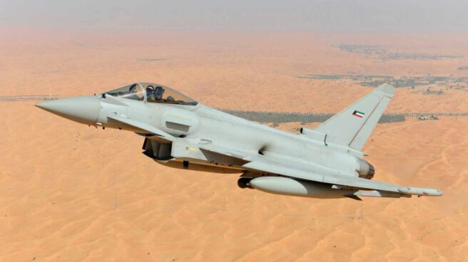 avion combate eurofighter Avión de combate Eurofighter.