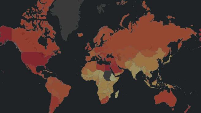 Mapamundi de la obesidad: así es el índice de masa corporal medio en cada país