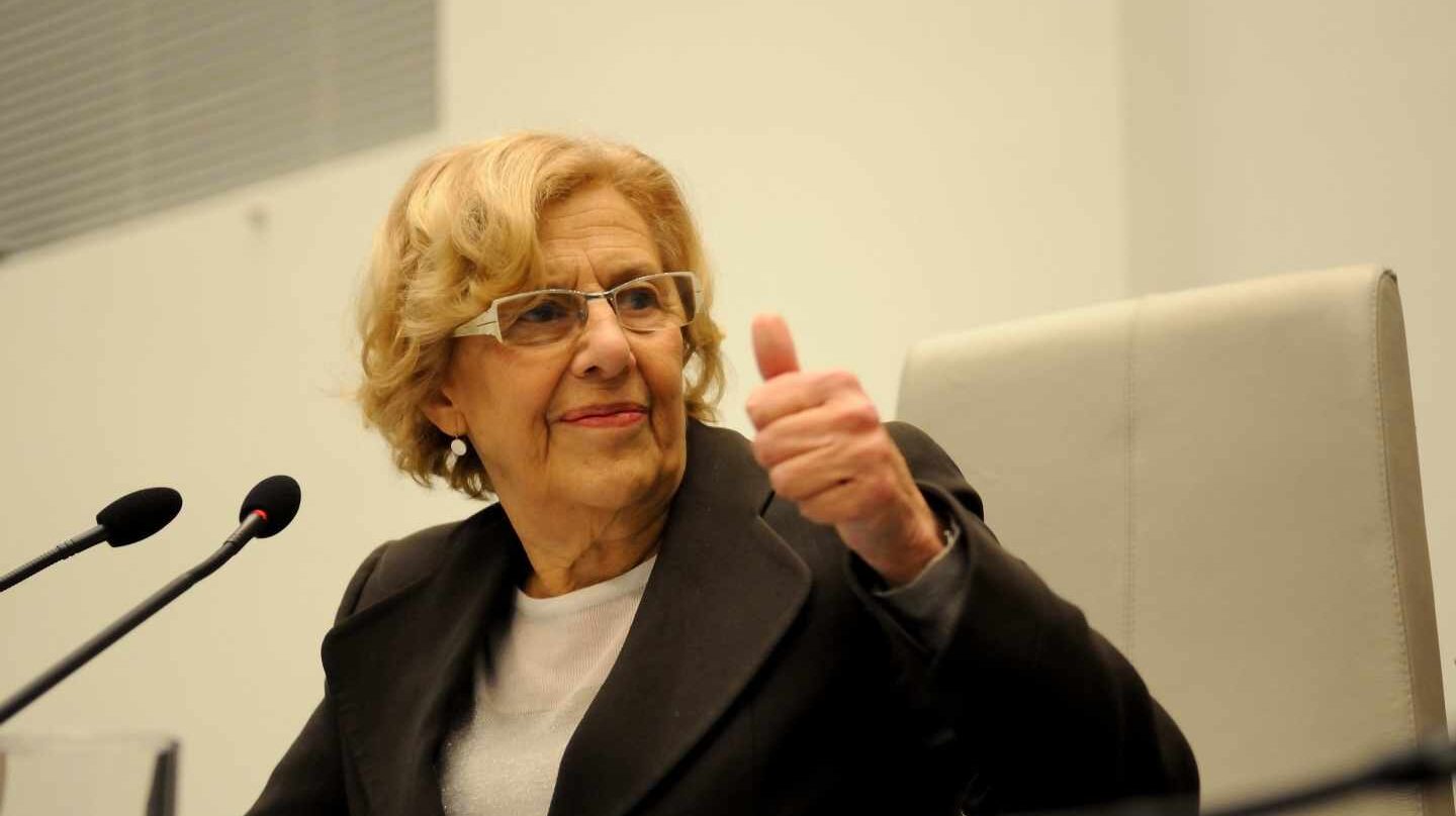 La alcaldesa de Madrid, Manuela Carmena.
