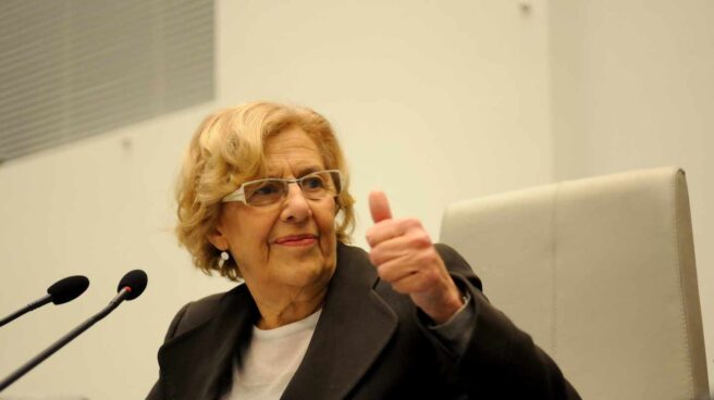 La alcaldesa de Madrid, Manuela Carmena.