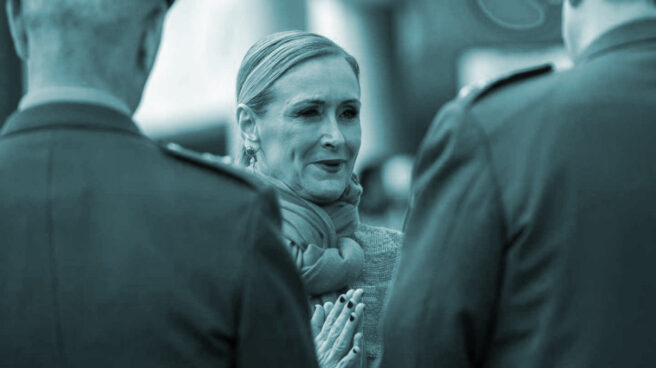 cifuentes Cristina Cifuentes, en un acto con la Guardia Civil.