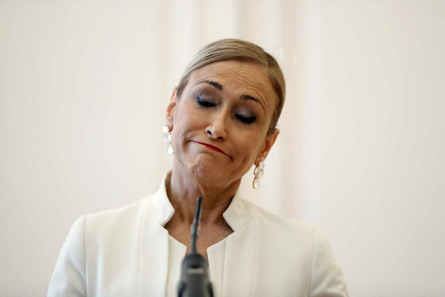 La presidenta de la Comunidad de Madrid, Cristina Cifuentes.