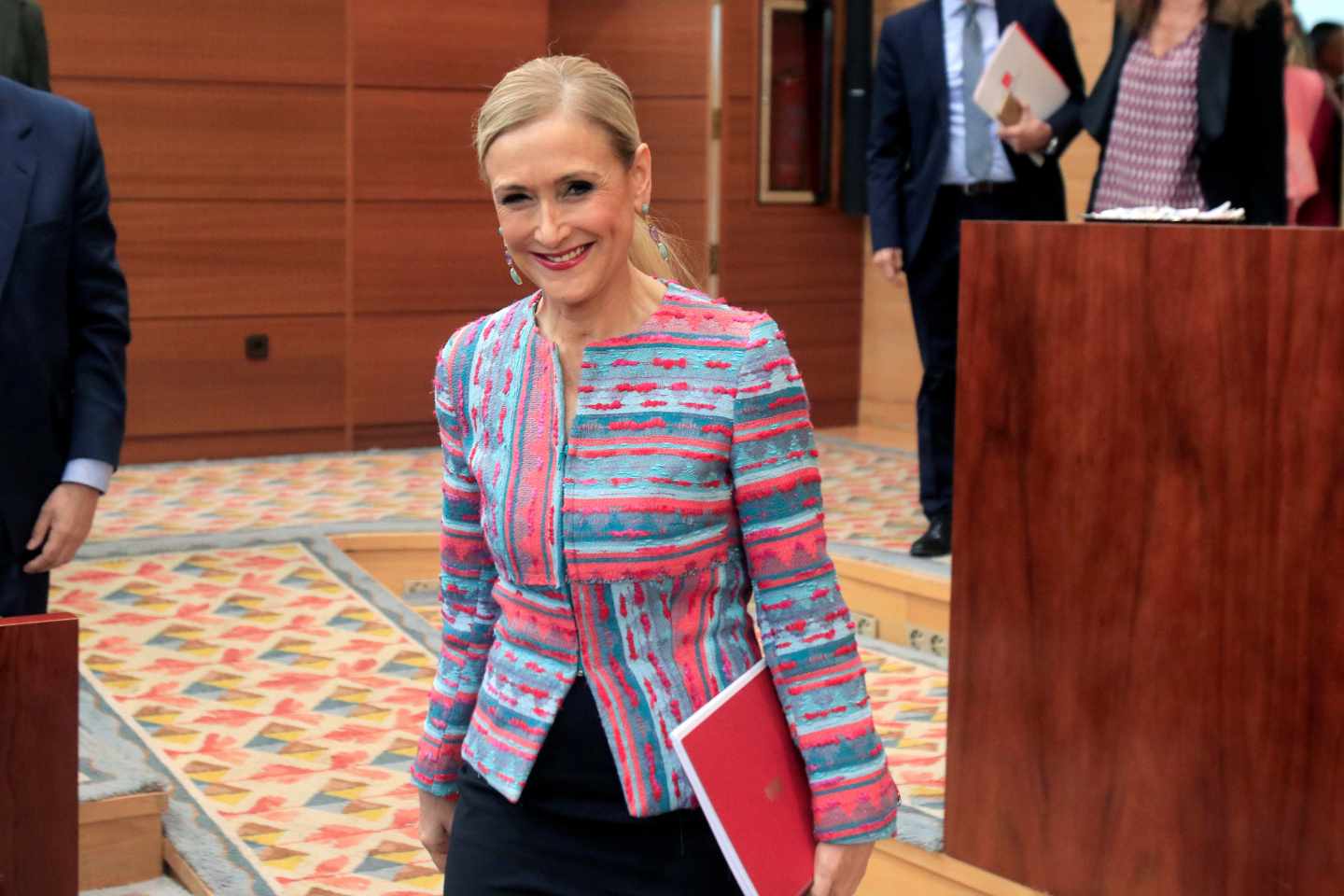 Cristina Cifuentes, en la Asamblea de Madrid.