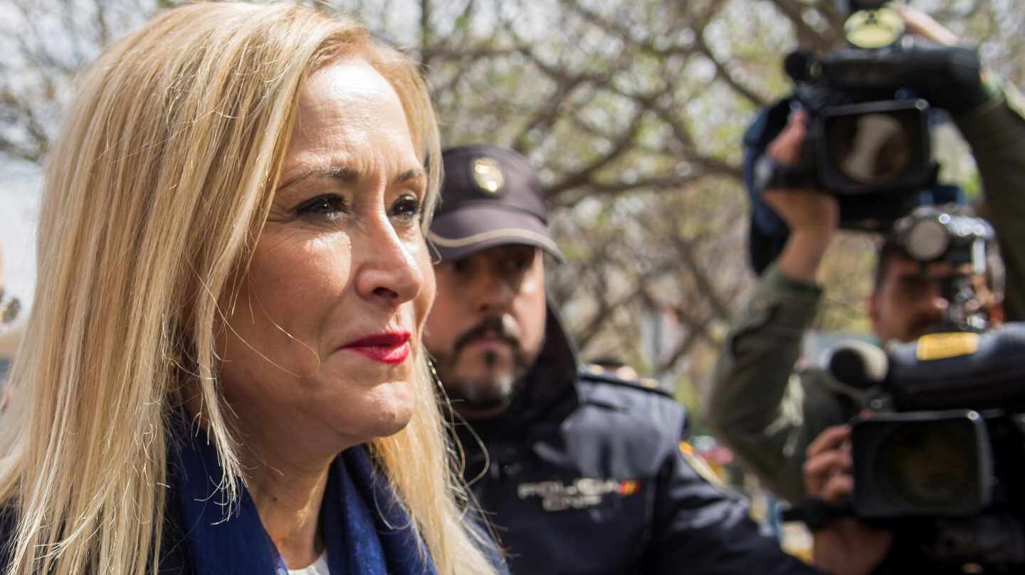 Cristina Cifuentes, este fin de semana en Sevilla.