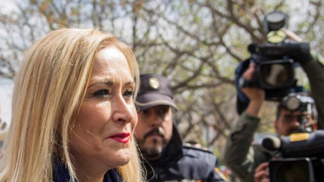 Cristina Cifuentes, este fin de semana en Sevilla.