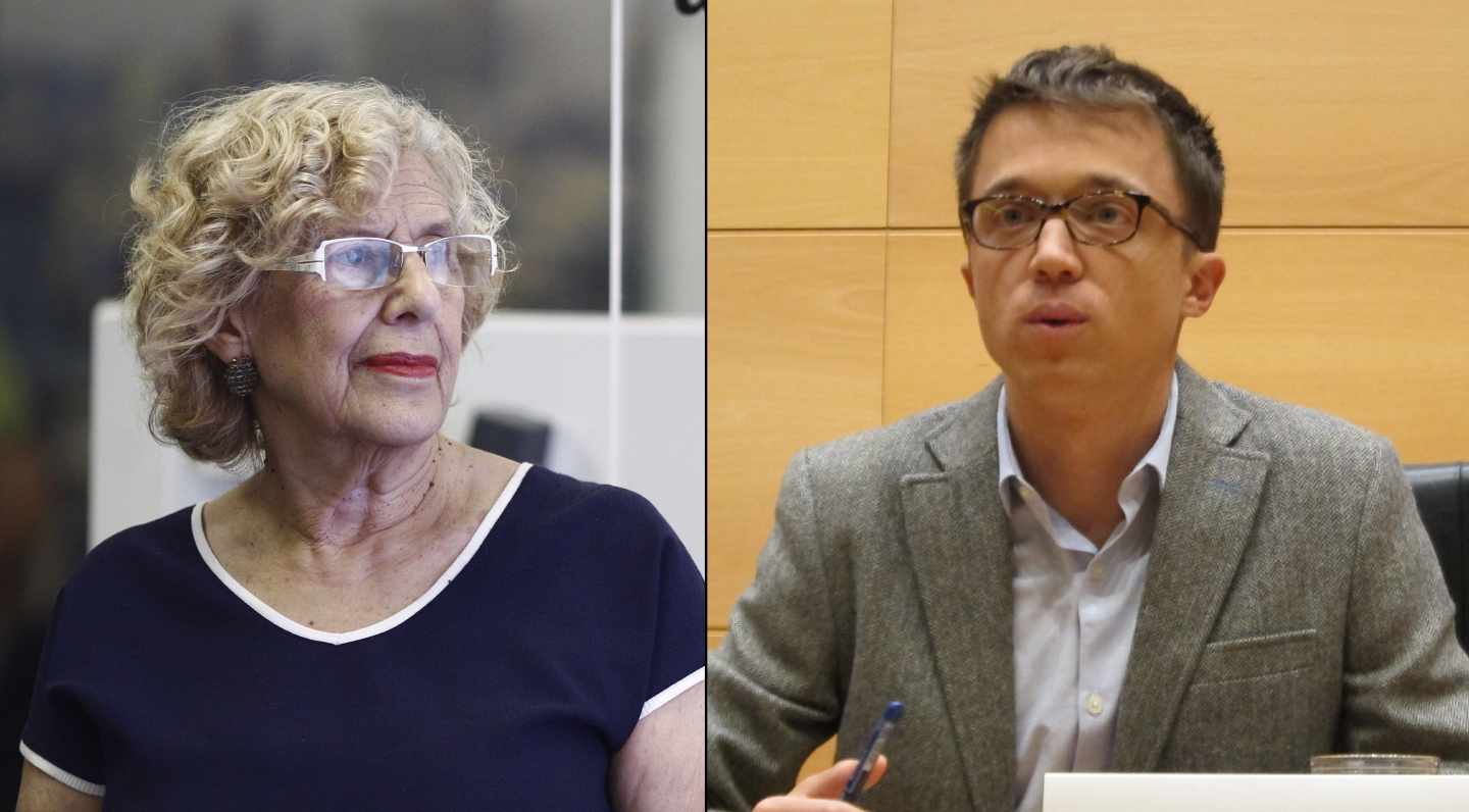 Iñigo Errejón copia el logo de Carmena para su candidatura a la Comunidad en 2019