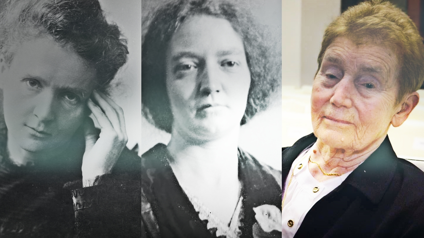Marie, Irene y Héléne, tres generaciones de físicas Curie