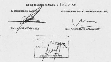 La operación que compromete a Gallardón: Sobreprecio, una empresa de Panamá...