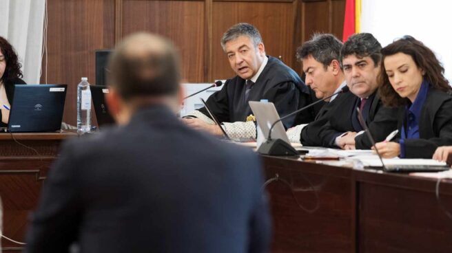 guardia_civil_caso_ere Un agente de la UCO, declarando durante el juicio de los ERE.