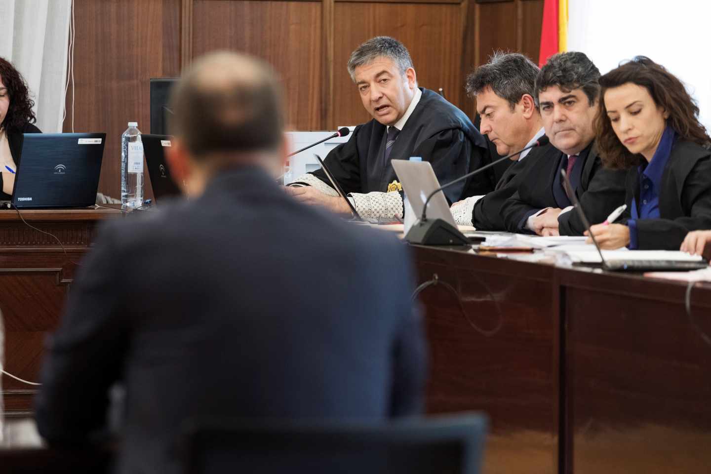 Un agente de la UCO, declarando durante el juicio de los ERE.