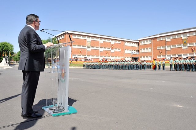 El director general de la Guardia Civil, José Manuel Holgado.