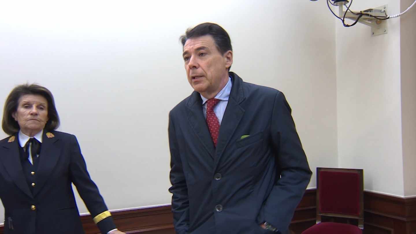 Ignacio González, durante su comparecencia en el Congreso de los Diputados.