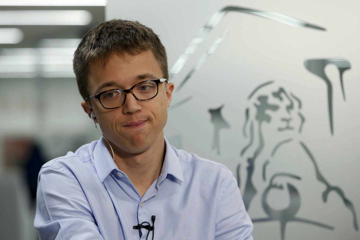 El diputado de Podemos Iñigo Errejón, este viernes en el Congreso.