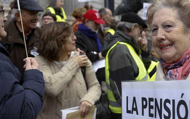 El gasto en pensiones crece un 3,7% y supone ya el 41% de todo el Presupuesto
