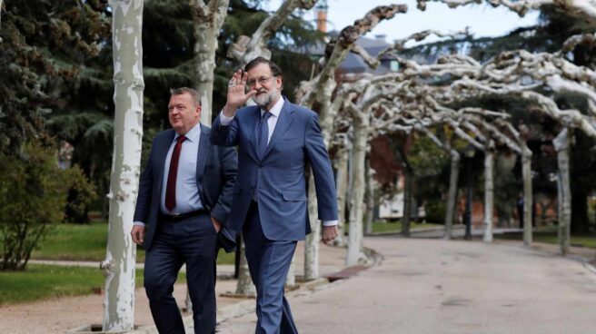 mariano_rajoy_dinamarca_cifuentes Mariano Rajoy, este viernes junto al primer ministro danés.