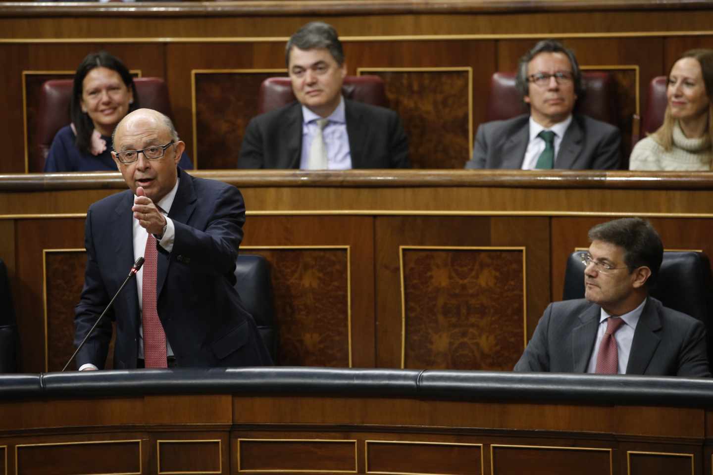 Cristóbal Montoro y Rafael Catalá.