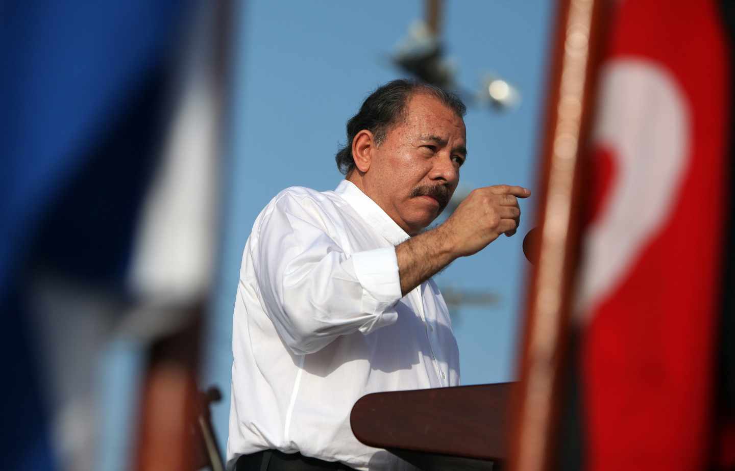 Daniel Ortega, presidente de Nicaragua