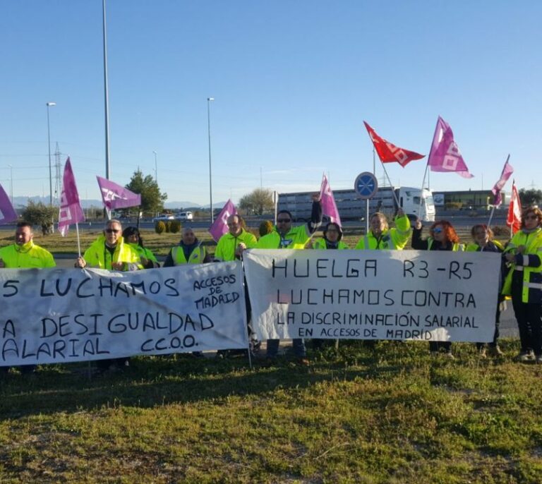 Las dos autopistas en quiebra con más tráfico sufren una huelga la víspera de su rescate