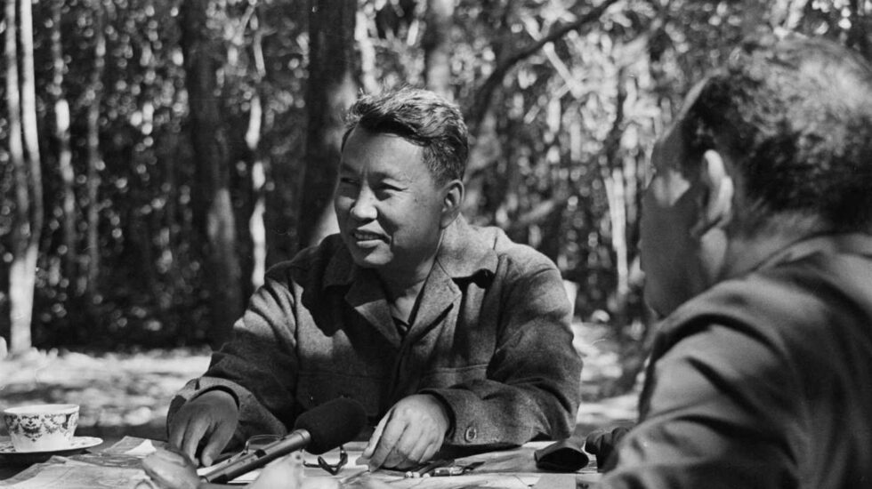 El líder de los Jemeres Rojos, Saloth Sar, más conocido como Pol Pot.