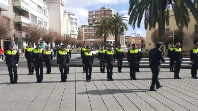 Formación de policías locales.