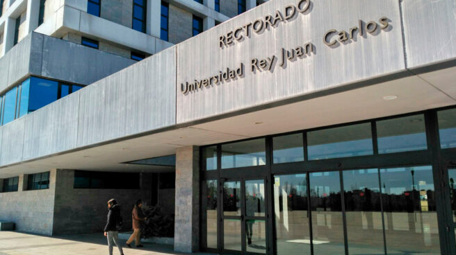 Rectorado de la Universidad Rey Juan Carlos (URJC), en Móstoles.