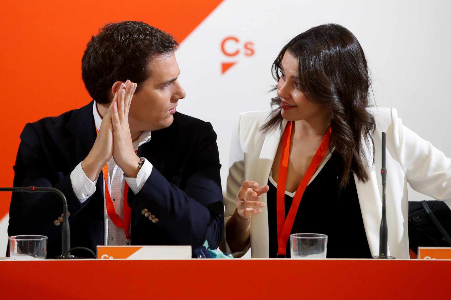 Albert Rivera e Inés Arrimadas.