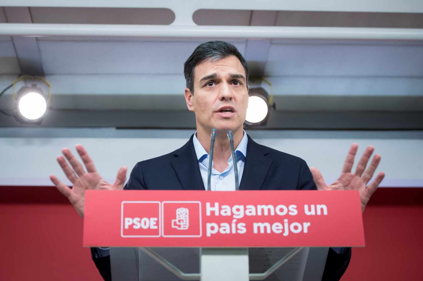 El secretario general del PSOE, Pedro Sánchez.