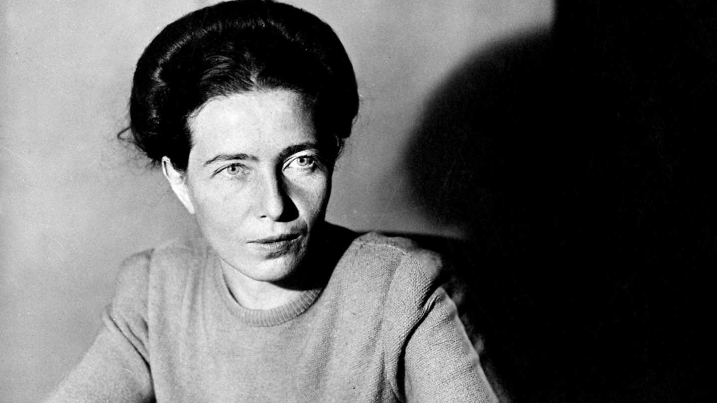 Simone de Beauvoir.