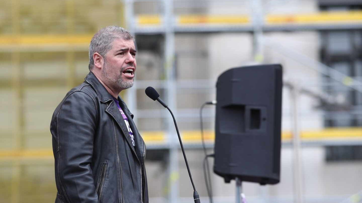 El secretario general de CCOO, Unai Sordo.