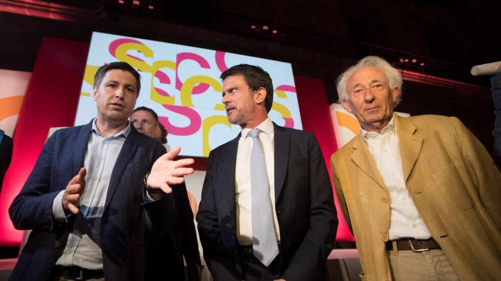 Manuel Valls, durante un acto de Sociedad Civil Catalana.