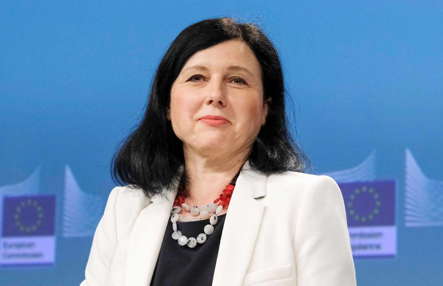Vera Jourová, comisaria de Justicia de la Unión Europea.