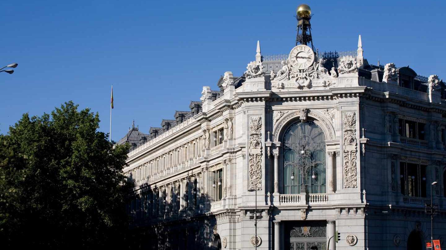 Sede central del Banco de España en la plaza de Cibeles de Madrid.