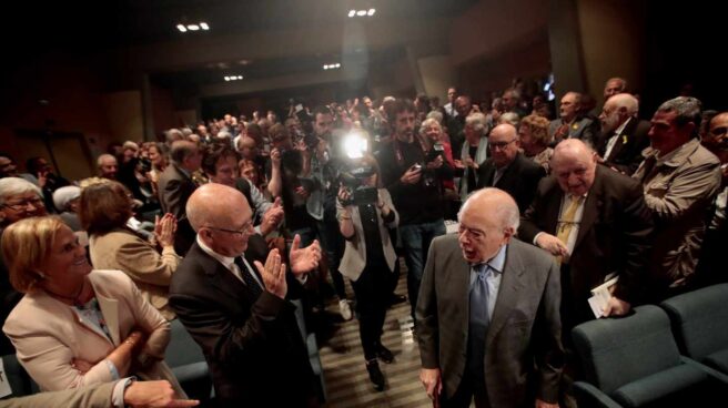 Homenaje a Jordi Pujol en Barcelona.