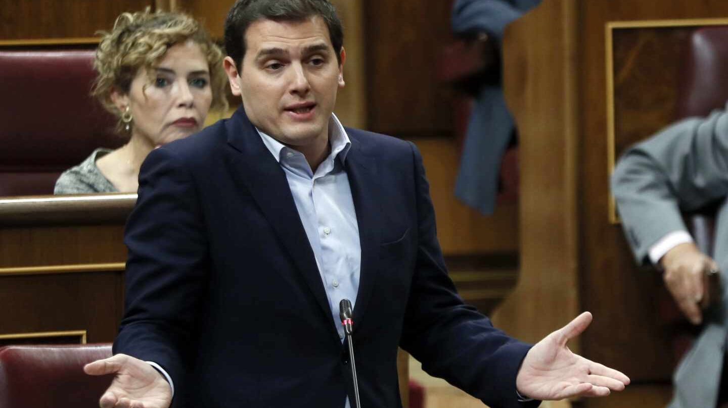 Albert Rivera, en el Congreso.