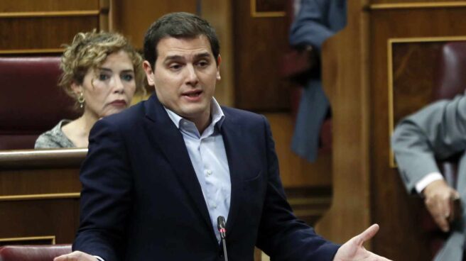 Albert Rivera, en el Congreso.