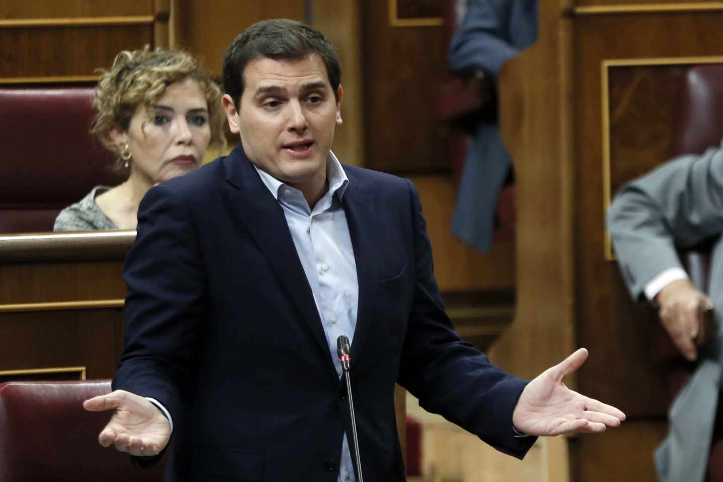 Albert Rivera, en el Congreso.