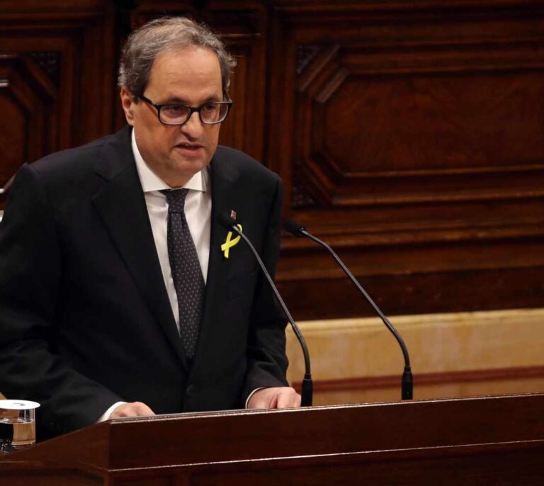 El Gobierno prepara una toma de posesión "constitucional" para Torra en pocos días