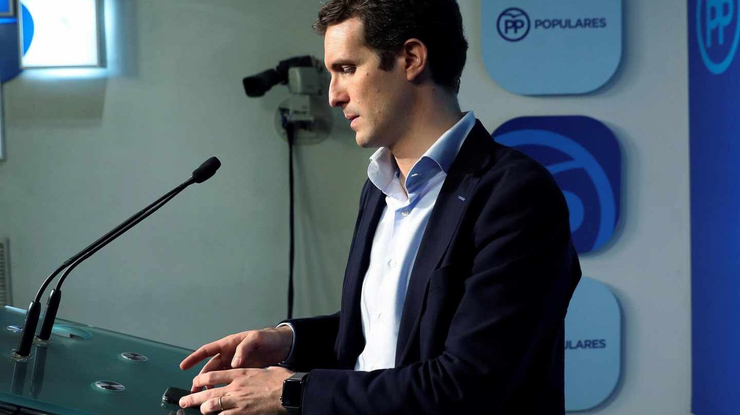 El ex vicesecretario de comunicación del PP, Pablo Casado.