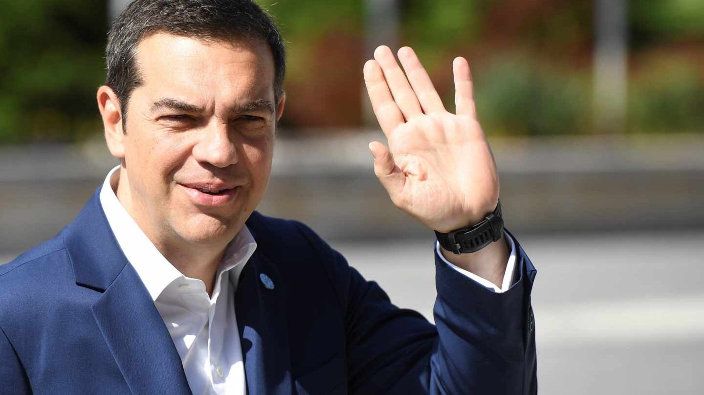 Tsipras presenta el nuevo plan económica para cuando concluya el rescate de Grecia.