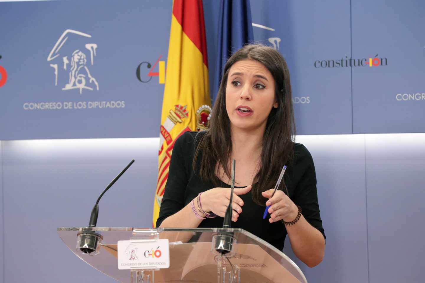 Irene Montero rehúye dar explicaciones en el Congreso sobre su chalet de 600.000€