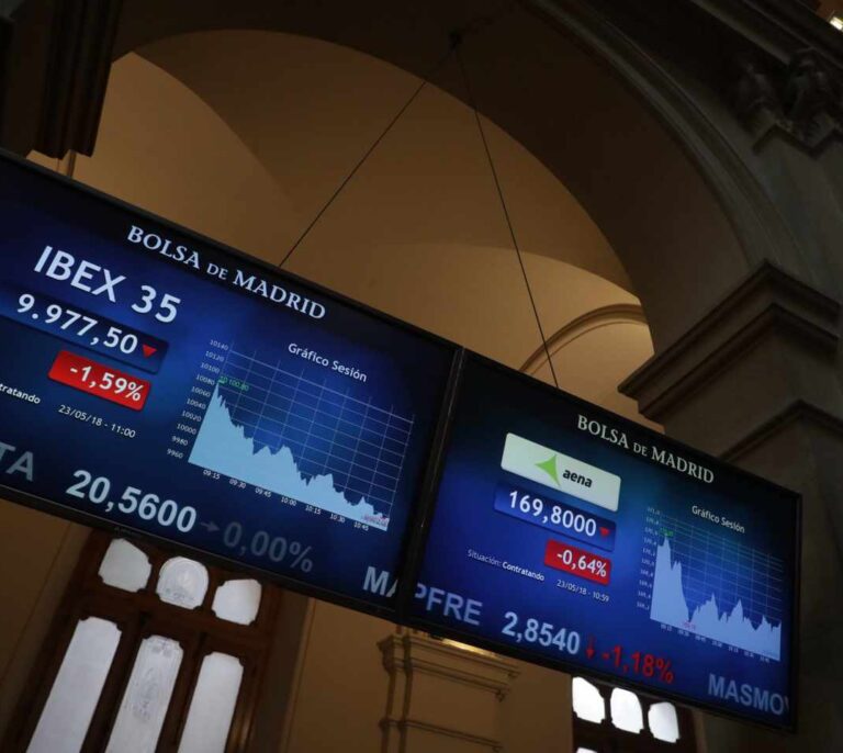 El Ibex sufre la mayor caída desde 2016 por la crisis política en España e Italia