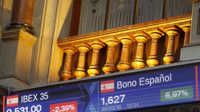ibex_bolsa La crisis política fulmina 40.000 millones del Ibex en cinco días.