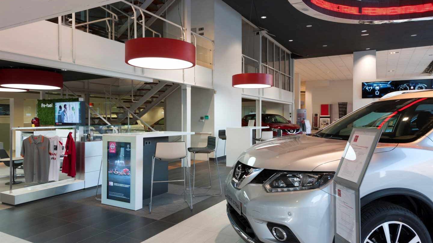 Concesionario de Nissan.